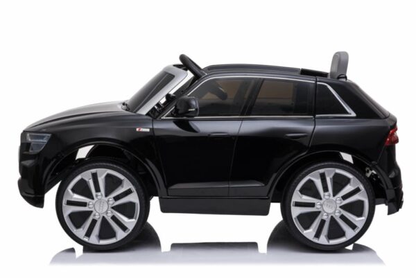 Audi Q8 Quattro Zwart - 1 persoons - Licentie Audi - Veel details incl. softstart - Afbeelding 4