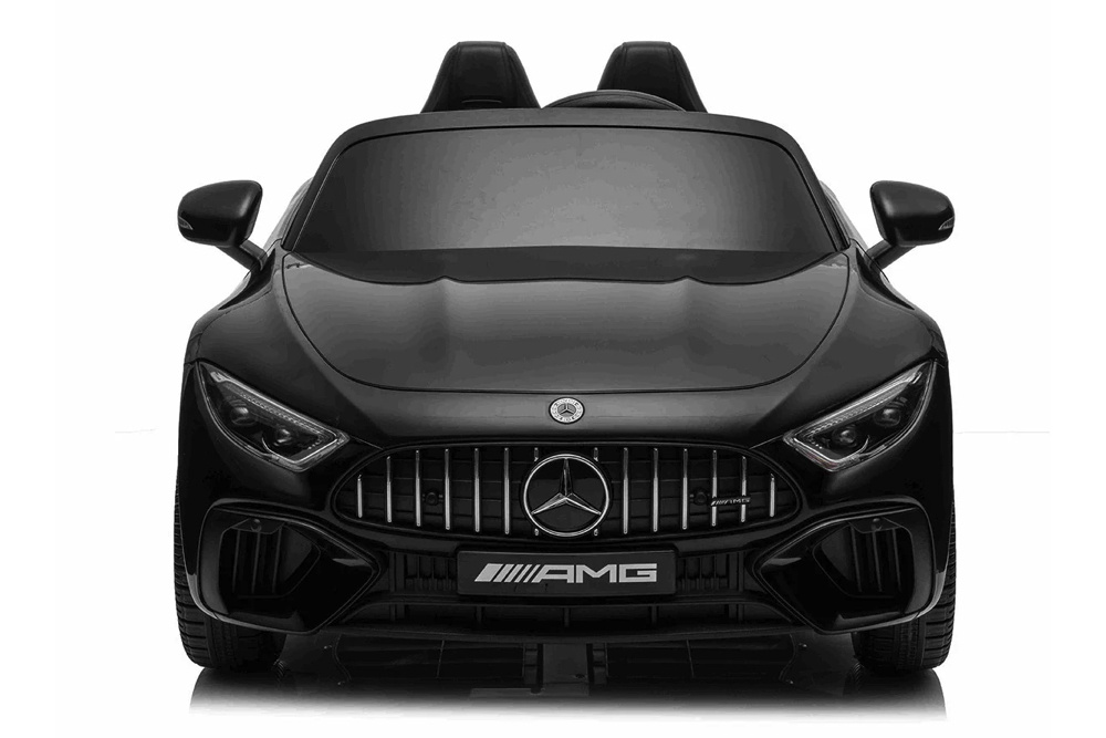 Mercedes Benz SL63 AMG, 12 volt Kinder Accu Auto, rubberen banden, leder zitje en meer! - Afbeelding 3