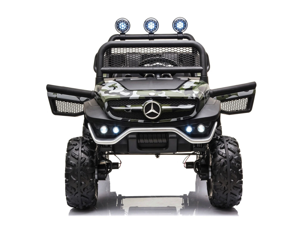 Mercedes-Benz Unimog, 12v kinder accu voertuig, buggy met vele opties - Afbeelding 5