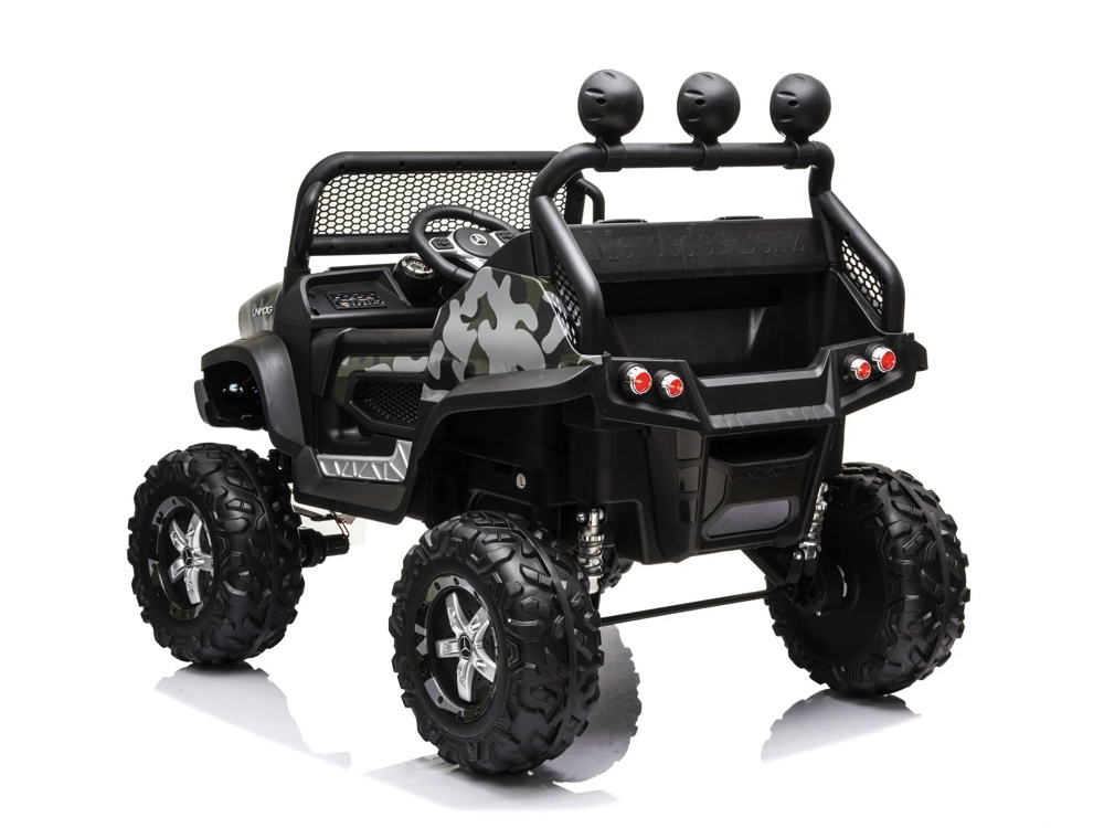 Mercedes-Benz Unimog, 12v kinder accu voertuig, buggy met vele opties - Afbeelding 6